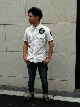 正さん(メンズ・170cm)の夏コーディネート