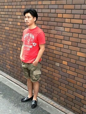 正さん（メンズ・170cm）の夏コーディネート