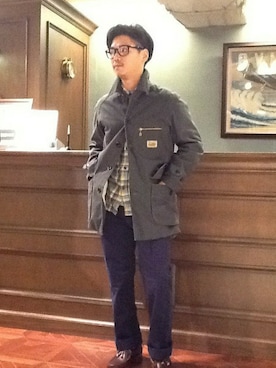 正さん（メンズ・170cm）の秋コーディネート