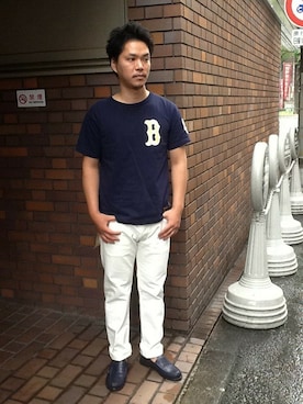 正さん（メンズ・170cm）の夏コーディネート