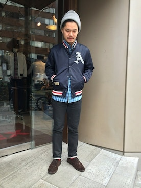 正さん（メンズ・170cm）の冬コーディネート