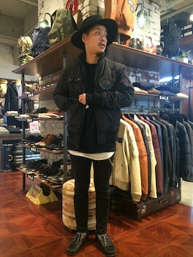 正さん（メンズ・170cm）の冬コーディネート