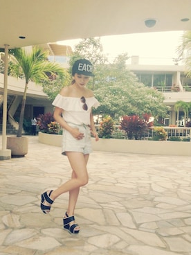 田中里奈さん（レディース・158cm）の秋コーディネート