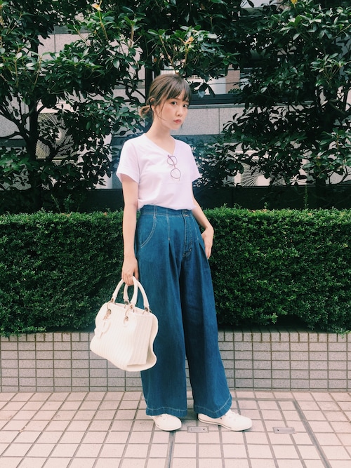 田中里奈 Mila Owenのtシャツ カットソーを使ったコーディネート Wear