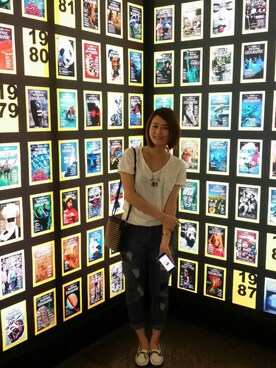 「BASEZOO （BASEZOO ）のアイテム（パンツ）」を使った、Kaoriさん（レディース・167cm）の秋コーディネート
