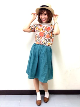 ぐちょめさん（レディース・157cm）の春コーディネート