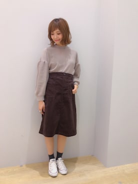 ぐちょめさん（レディース・157cm）の秋コーディネート