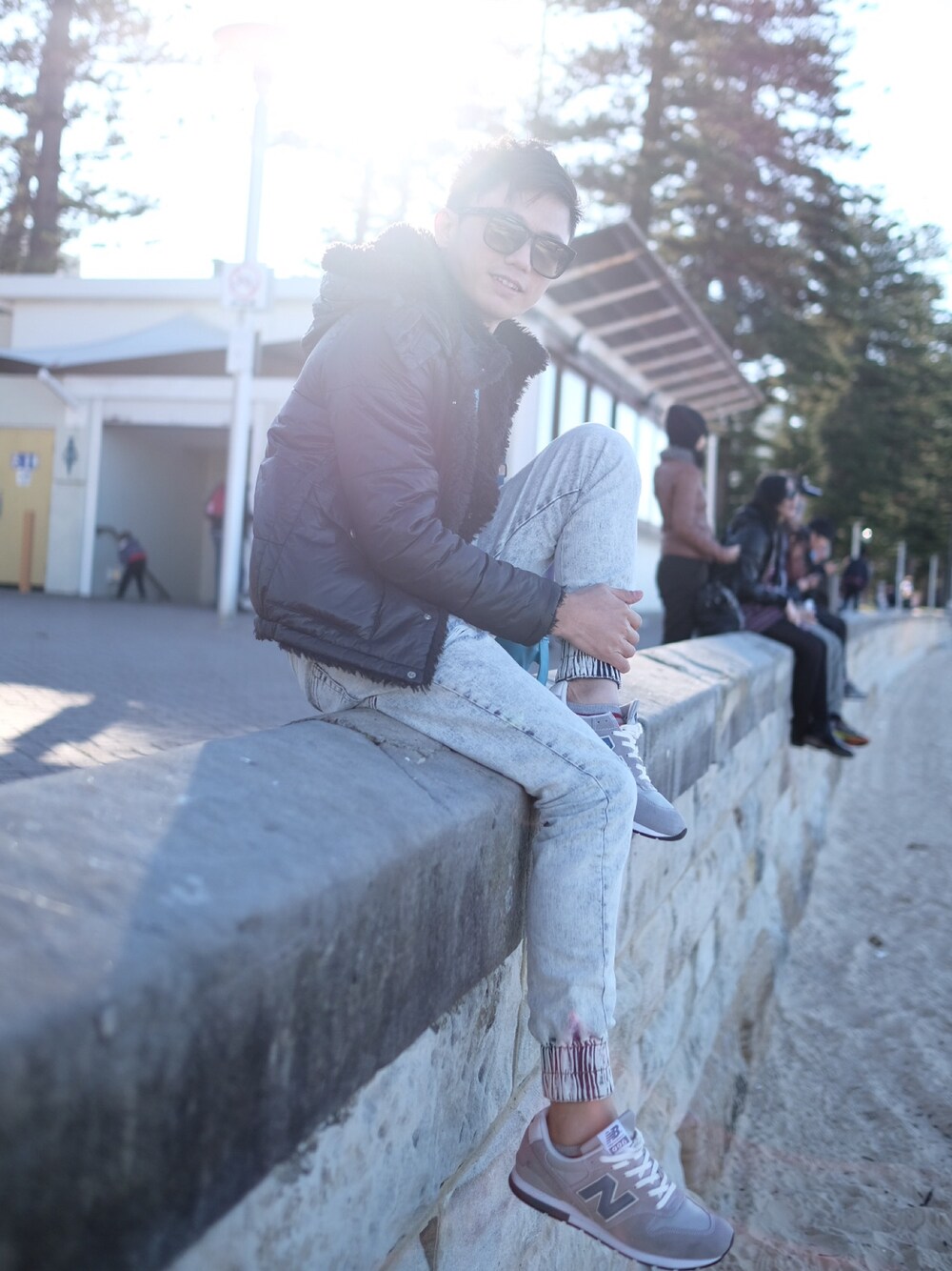 「ZARAのアイテム（デニムパンツ、グレー系）」を使った、kevin_9514さん（メンズ・172cm）の夏コーディネートの1枚目の写真