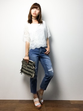 KIIさん（レディース・160cm）の夏コーディネート