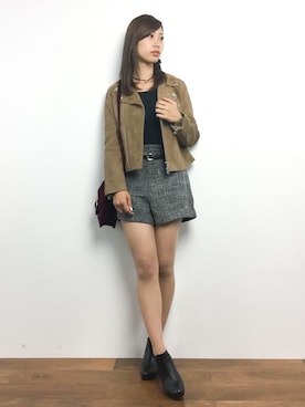KIIさん(レディース・160cm)の秋コーディネート