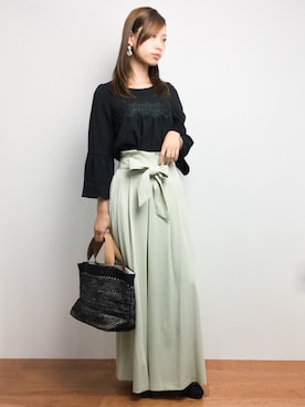 「STYLE DELI（スタイルデリ）のアイテム（パンツ）」を使った、KIIさん（レディース・160cm）の秋コーディネート