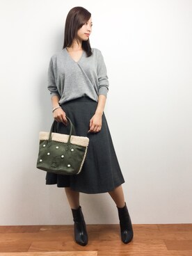 KIIさん（レディース・160cm）の秋コーディネート