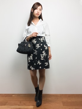 「Riletto（リレット）のアイテム」を使った、KIIさん（レディース・160cm）の秋コーディネート