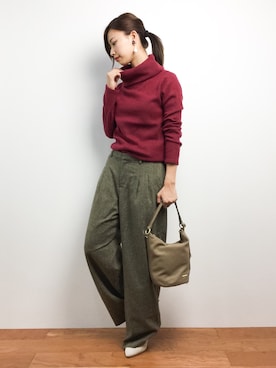 KIIさん（レディース・160cm）の秋コーディネート