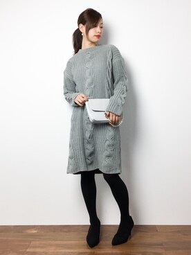 「Settimissimo（セッティミッシモ）のアイテム（バッグ）」を使った、KIIさん（レディース・160cm）の秋コーディネート