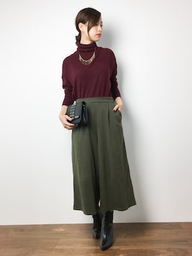 KIIさん（レディース・160cm）の秋コーディネート