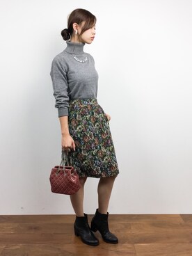 KIIさん（レディース・160cm）の秋コーディネート