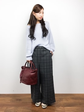 「BEAU'RE SECOND（ビュレセカンド）のアイテム」を使った、KIIさん（レディース・160cm）の秋コーディネート