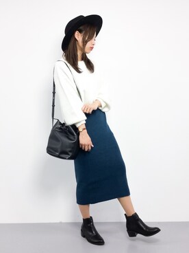 KIIさん（レディース・160cm）の冬コーディネート