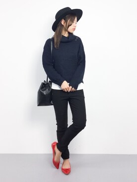 KIIさん（レディース・160cm）の冬コーディネート