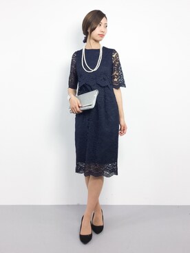 「Accessorize（アクセサライズ）のアイテム（クラッチバッグ）」を使った、KIIさん（レディース・160cm）の冬コーディネート