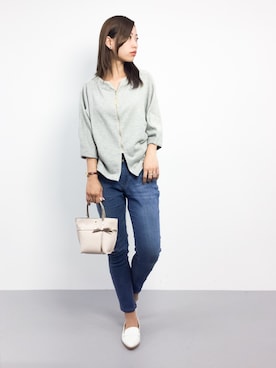 「malla（マーラ）のアイテム」を使った、KIIさん（レディース・160cm）の冬コーディネート