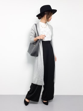 「RESEXXY（リゼクシー）のアイテム（サロペット/オーバーオール）」を使った、KIIさん（レディース・160cm）の冬コーディネート