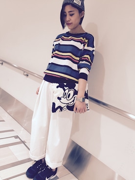 NAGAさん（レディース・158cm）の冬コーディネート