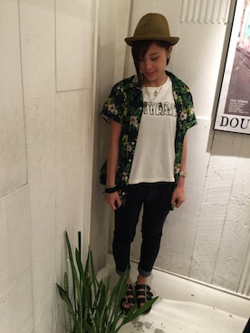 NAGAさん（レディース・158cm）の夏コーディネート