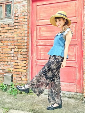 唄多比さんのコーディネート