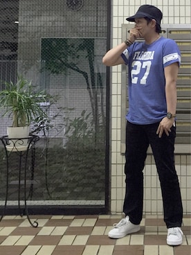 「ベイスターズ」｜おあさん（メンズ・170cm）の夏コーディネート