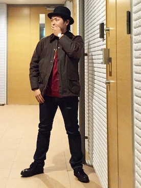 おあさん（メンズ・170cm）の冬コーディネート