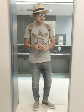 Michiさん（メンズ・177cm）の夏コーディネート