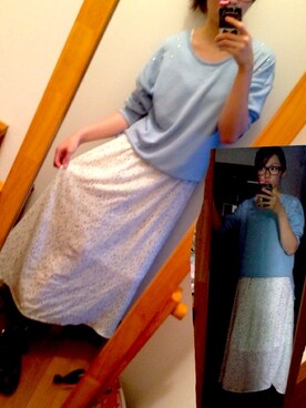 「だらっと感」｜ゆっちょさん（レディース・168cm）の夏コーディネート