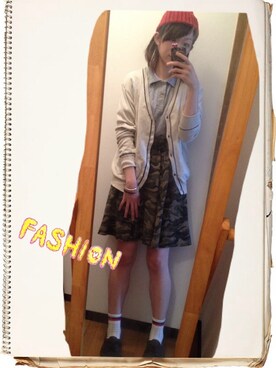 「旦那さんのを借りました」｜「アイテム（その他）」を使った、ゆっちょさん（レディース・168cm）の夏コーディネート