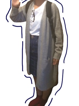 華奈さん（レディース・156cm）の秋コーディネート