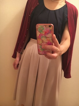 「職場」｜tmkさん（レディース・160cm）の秋コーディネート