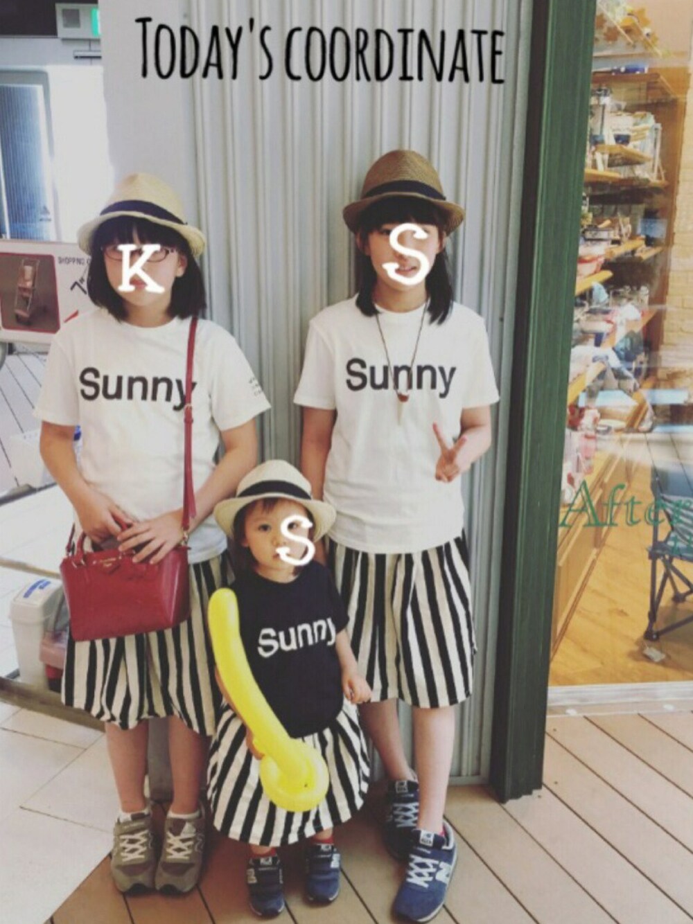saku19@さんの「SUNNYロゴTシャツ（THE SHOP TK ）」を使ったコーディネート