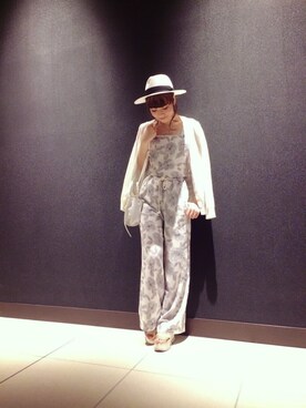 Haruka  Nakaniwaさん（レディース・164cm）の夏コーディネート