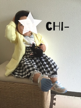 Yu- & Chi-さん（キッズ・100cm）の春コーディネート