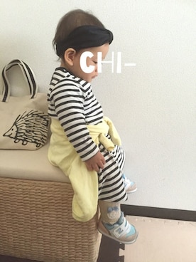 Yu- & Chi-さん（キッズ・80cm）の春コーディネート