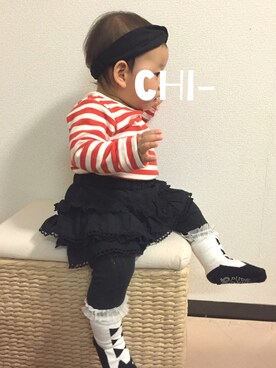 Yu- & Chi-さん（キッズ・90cm）の春コーディネート