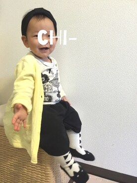 Yu- & Chi-さん（キッズ・80cm）の春コーディネート