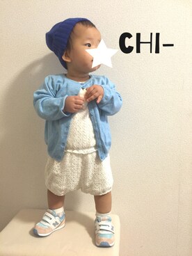 Yu- & Chi-さん(キッズ・80cm)の春コーディネート