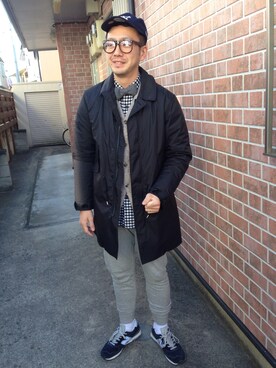 やまさん（メンズ・174cm）の冬コーディネート