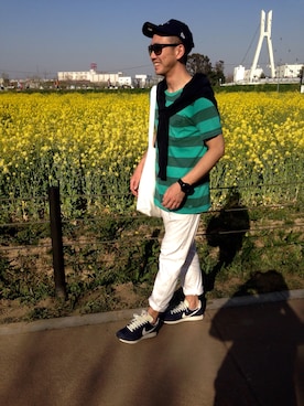 やまさん（メンズ・174cm）の春コーディネート