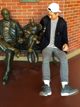 「MASACA HAT（マサカハット）のアイテム」を使った、やまさん（メンズ・173cm）の春コーディネート