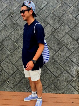 やまさん（メンズ・173cm）の夏コーディネート