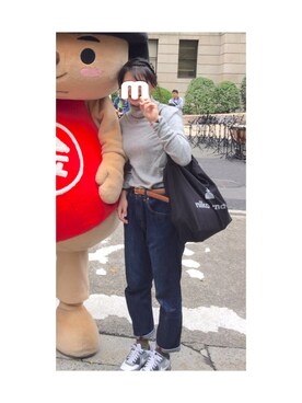 「カシミヤ」｜mariさん（レディース・156cm）の秋コーディネート