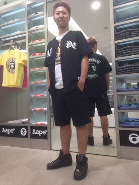 松田 和真さん（メンズ・166cm）の夏コーディネート